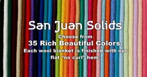 Mayatex San Juan Solid show blanket