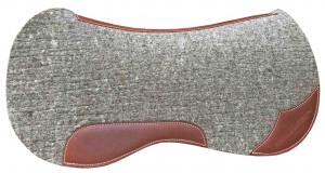 Western Saddle Pad Butterfly shape cut away