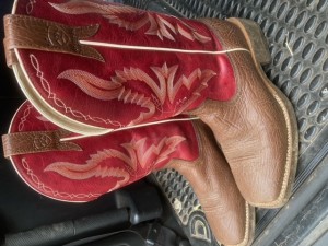 Pre-Owned Ariat Mens Western boots sz7.5