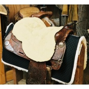 Lambskin seat saver